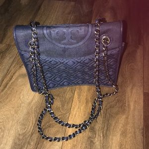 Tory Burch denim bag